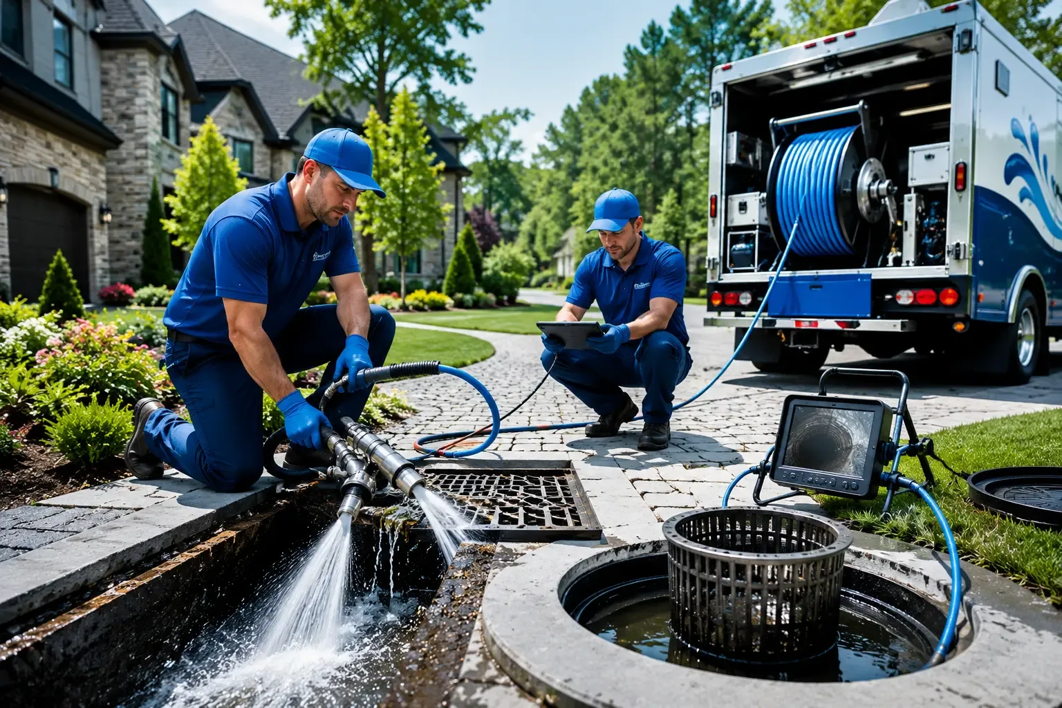 Local outdoor drain cleaning professionals in Esmond, IL